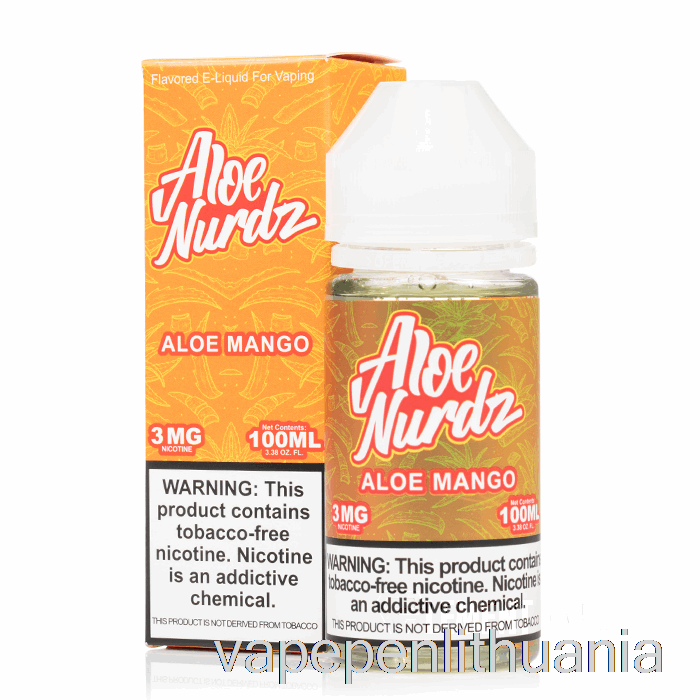 Alavijo Mango - Debesies Nurdz - 100ml 6mg Vape Skystis